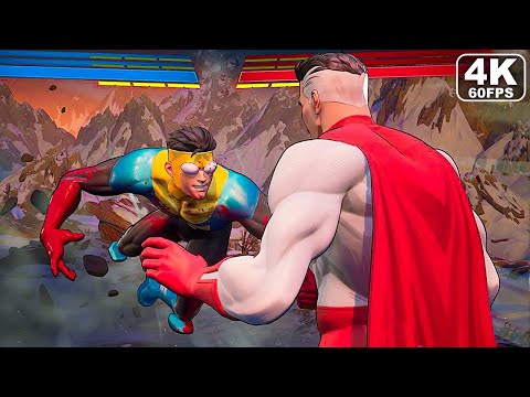 Invincible VS All Finishers 4K 60FPS