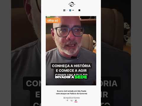 Guerra civil eclode em São Paulo com ataque ao Palácio do Governo