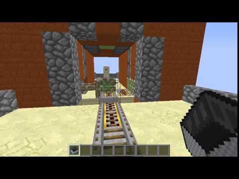 3x3 flush door for mine carts 1.8