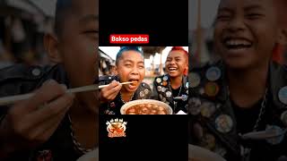 Download lagu Punk kids eating spicy meatballs.#ai #meatballs #shorts mp3