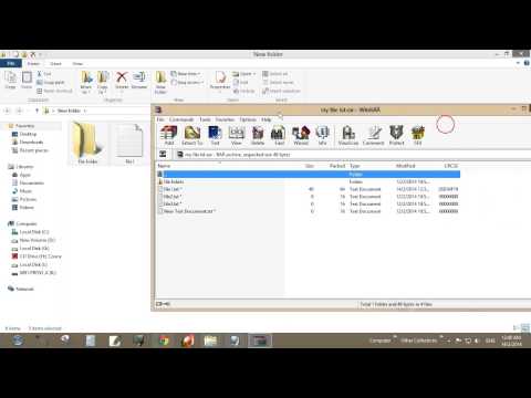 creating a rar file with password