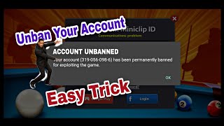 How to unban 8 ball pool account. Recent banned accounts unbanned #8ballpool #8ballpoolaccountunban,
