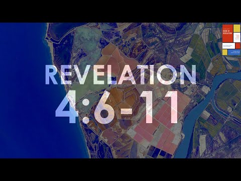 REVELATION 4:6-11 Verse by verse commentary #seaofglass #fourbeasts #fullofeyes #sixwings #24elders
