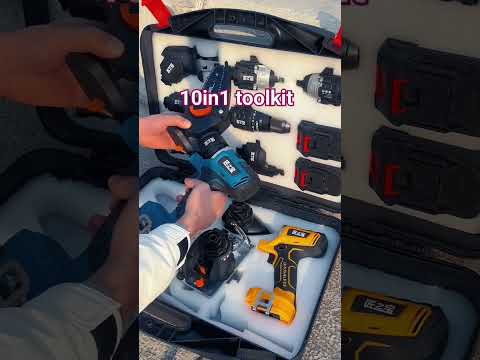 10in1 Toolkit--Multi functional drilling tool set  #10in1 #toolkit #tools #hardware #machine