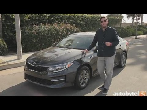 2016 Kia Optima LX Turbo Test Drive Video Review