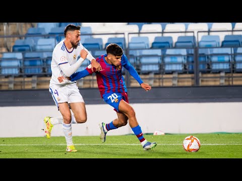 Abde Ezzalzouli vs Real Madrid Castilla - Barcelona B (10/16/21)