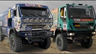 preview picture of video 'Rally Dakar 2013 Peru Argentina Chile 5ta Etapa - Locura de Camiones - Tacna Peru'