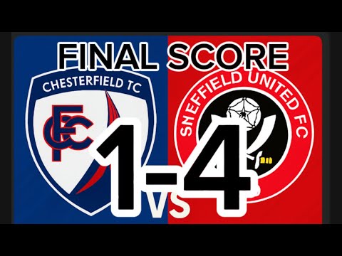 NEW: CHESTERFIELD 1-4 SHEFFIELD UNITED, IMPRESSIVE LOUIE BARRY SHOWS BLADES WHATS TO COME.