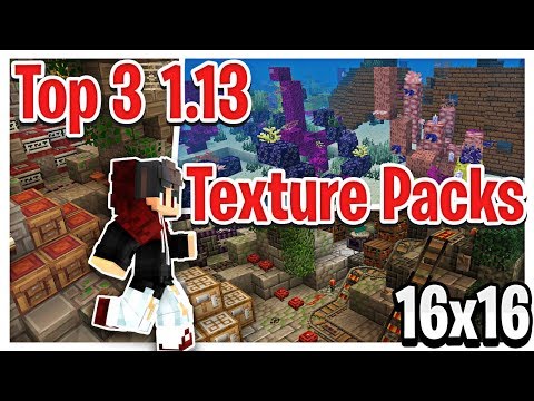 SkillsNoLogic - BEST Minecraft 1.13 Texture Packs | Top [16x16] Packs For The Aquatic Update