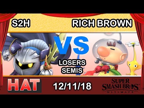 HAT 46 - Slither2Hunter (Meta Knight) Vs. Rich Brown (Olimar) Losers Semi - Smash Ultimate