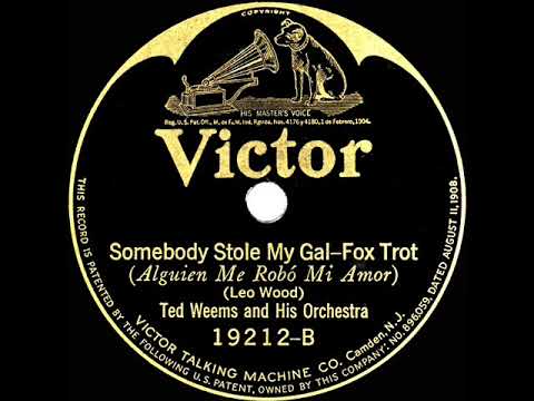 1923 Ted Weems - Somebody Stole My Gal (instrumental)