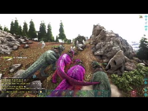 ARK SMALL TRIBES PVP PS4 | WINNING EVERY GIGA FIGHT