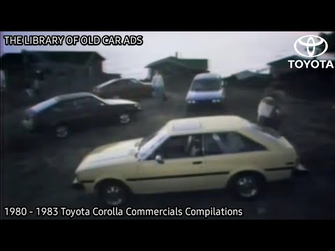 1980 - 1983 Toyota Corolla Commercials Compilations (Part 1)