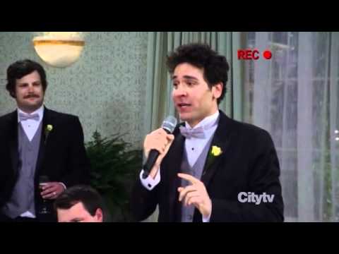 HIMYM How I Met Your Mother: Ted Mosby's Wedding Toasts