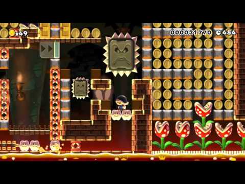 Coinaholic 2 (chase for 300!) by Trousers - Super Mario Maker - No Commentary 1AE