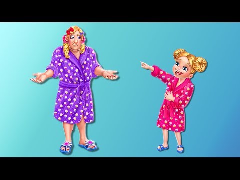 Fun Baby Care Kids Game Spa Day with Daddy   Play Learn Colors & Makeover Advent