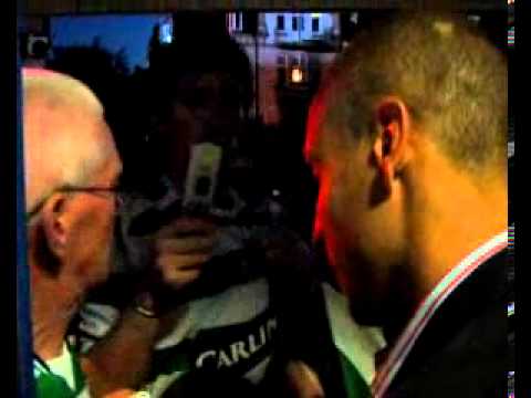 Celticfansen väntade på Henke