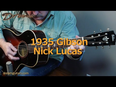 1935 Gibson Nick Lucas, Maple & Adirondack Spruce