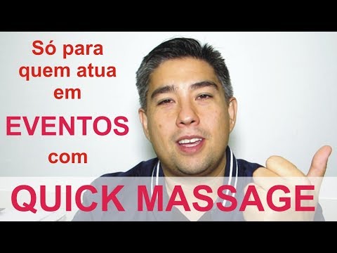 Dica Só para Quem Já Faz Quick Massage em Empresas e Eventos (SIPAT)