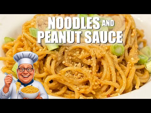How I made the Best Thai-Style Noodles with Peanut Sauce | Quick 10-Minute Dinner by Buzz Cooks”