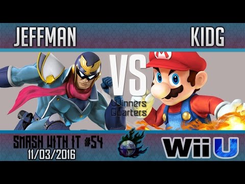 Smash With It 54 - Jeffman vs. KidG - Wii U Singles Winners Quarters