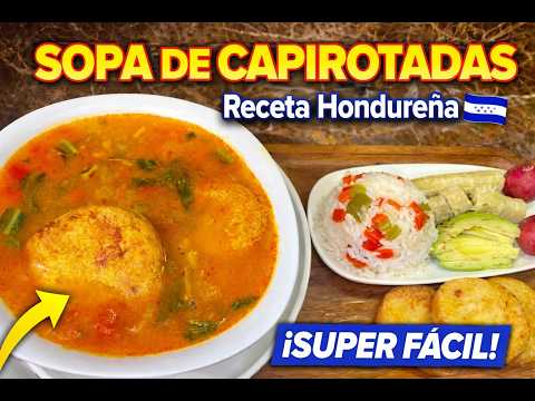 La Sopa Hondureña que Reconforta el Alma 🇭🇳 | Capirotadas de Masa y Queso🔥