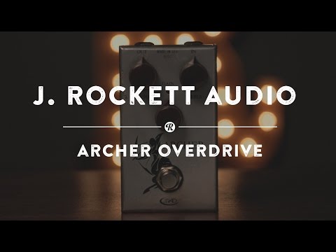 J. Rockett Designs Archer Overdrive and Boost Guitar Effects Pedal image 2