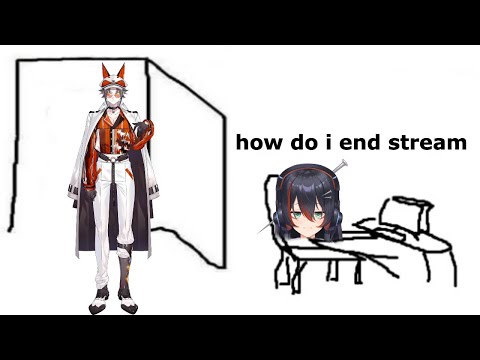 mysta teaches mika how to end stream 【NIJISANJI】