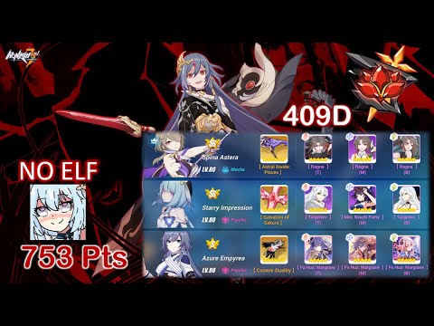 [HI3 SEA] EX Abyss Redlotus 409D 753 Pts HoS (Counter) SpA (SS0) SI (SS0) AE (S0)