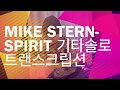 [Leo Kim's 기타랩] Mike Stern - Spirit 기타솔로 Transcription