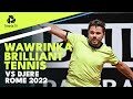 Stan Wawrinka Sets Up Djokovic 3rd Round Meeting In Rome! | Rome 2022 Highlights