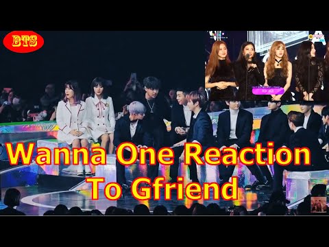 Wanna One Reaction To GFRIEND Best Music Video Award in MMA || Kang Daniel Hwan Jihoon   cool