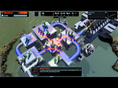 Defense Grid 2 | Ch2 | 05-Barrage | Competitive | Hard | Gold | PC Gameplay