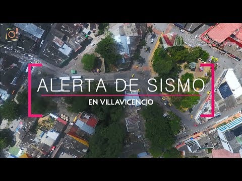 Alerta de sismo en Villavicencio