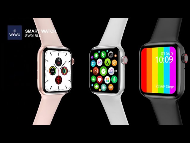 ويوو - ساعة ذكية WIWU SW01 PRO الرياضية ذهبي
