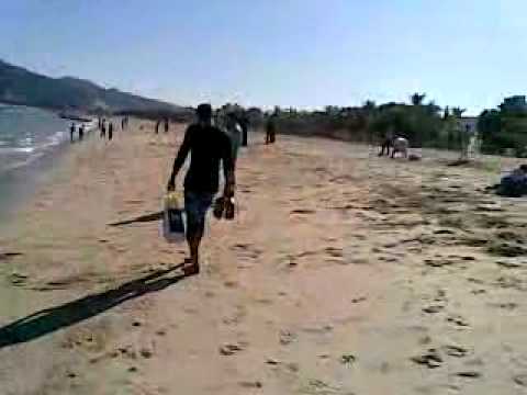 RJ DIDAR  in a beach