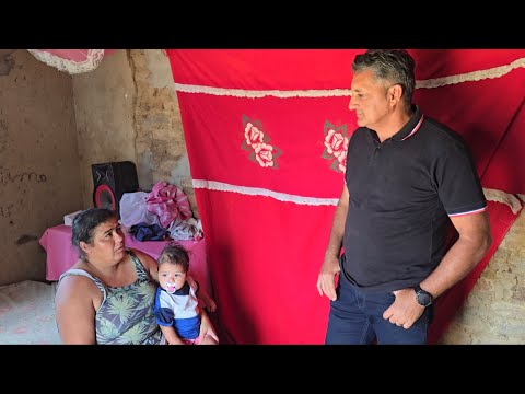 FOMOS ATE O MUNICIPIO DE GADO BRAVO PB VISITAR DONA EDILMA MÃE DE 4 FILHOS,VEJA A SITUAÇÃO DELA!!