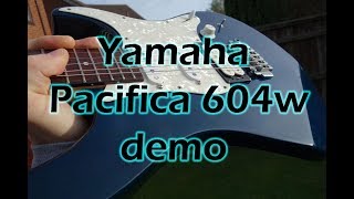 Video thumbnail for Yamaha Pacifica 604w demo by SLATEB0Y