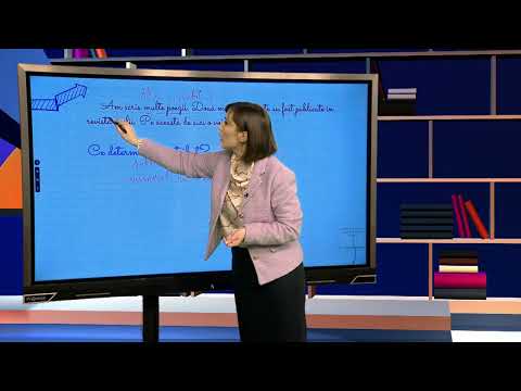 TeleŞcoala: Limba şi literatura română clasa a VIII-a – Atributul (@TVR2)