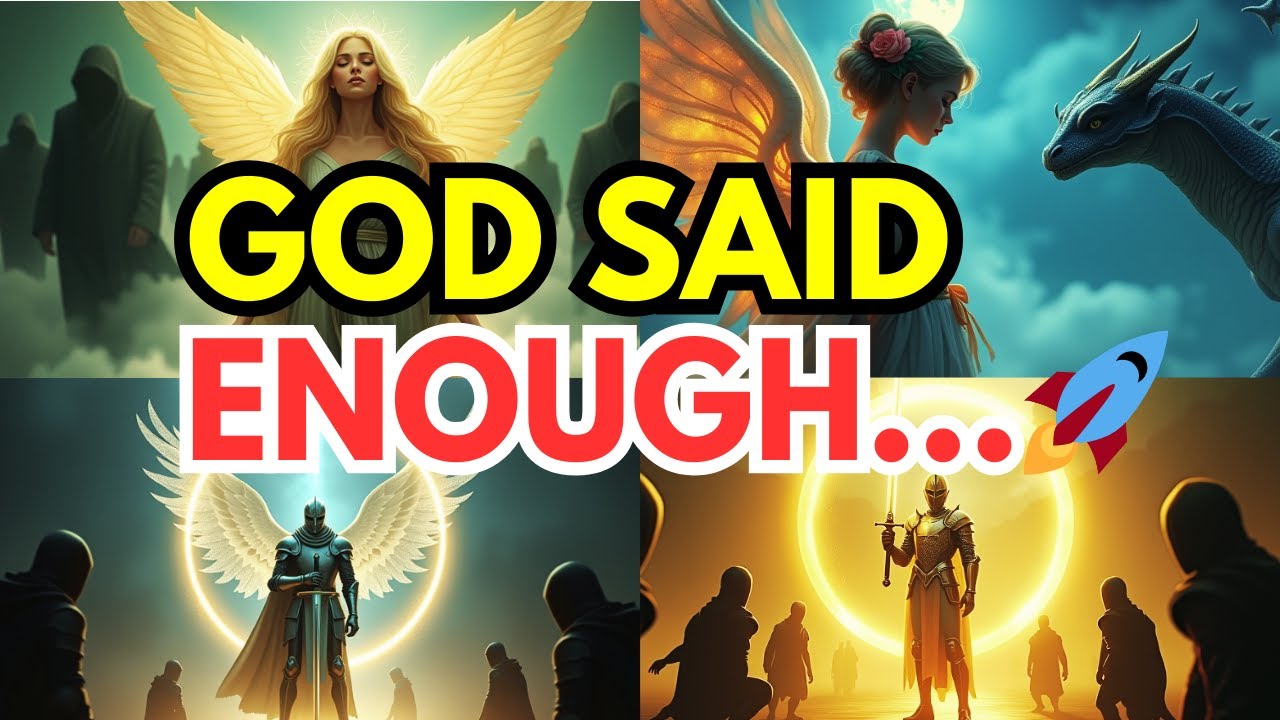 CHOSEN ONES, GOD SAID ENOUGH! .. HE WILL EVATE THE CHOSEN ONES TO A TOTALLY NEW LEVEL!!!