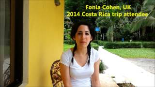 preview picture of video 'Costa Rica Adventure for young Jewish professionals  August 2014 - Fiona'