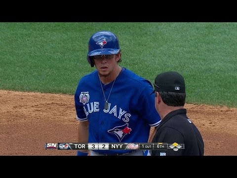 TOR@NYY: Rasmus doubles in a run for the lead