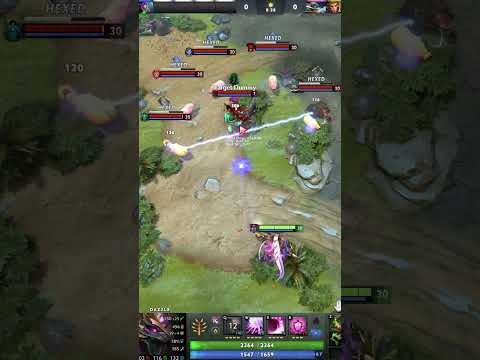 How much attack speed does Dazzle need to perma hex? (7.36B)