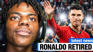 RONALDO RETIRED??? + SPEED VS EKITIKE 🇫🇷⚽️