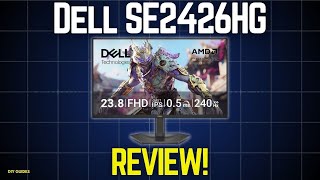 Dell 24 240HZ Gaming Monitor SE2426HG Review: Budget Gaming Upgrade!