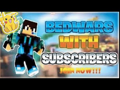 Insane Minecraft Bedwars with Subs + Road to 10k!