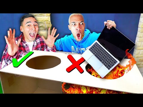 DONT Destroy The Expensive Items In LAVA - Challenge