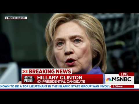 Hillary Clinton won't say Lynch meeting with Bill Clinton was inappropriate but 'hindsight is 20-20'