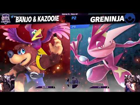 BestNess (Palutena, Banjo) vs. J^2 (Greninja) - Orbitar 76 - Pools WF