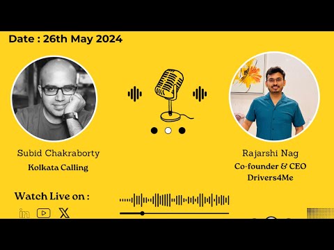 Hello Kolkata! | Ep. #21 | ft. Rajarshi Nag - Co-founder & CEO, Drivers4Me